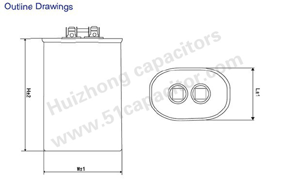 CBB65A-4 HID LIGHTING 110℃ CAPACITORS(图2)